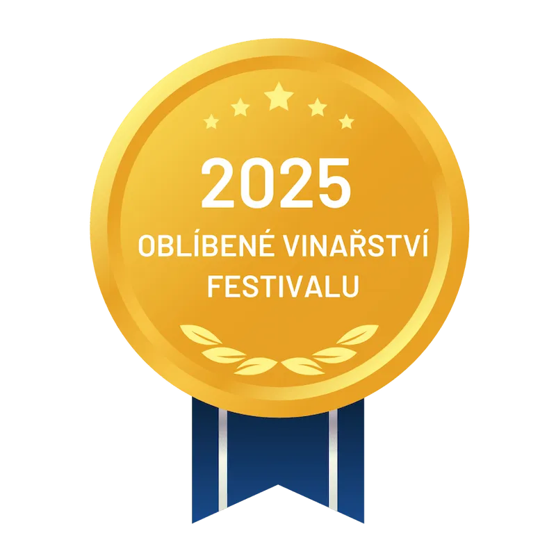 Medaile - nejoblíbenější vinařství Festivalu otevřených sklepů 2025